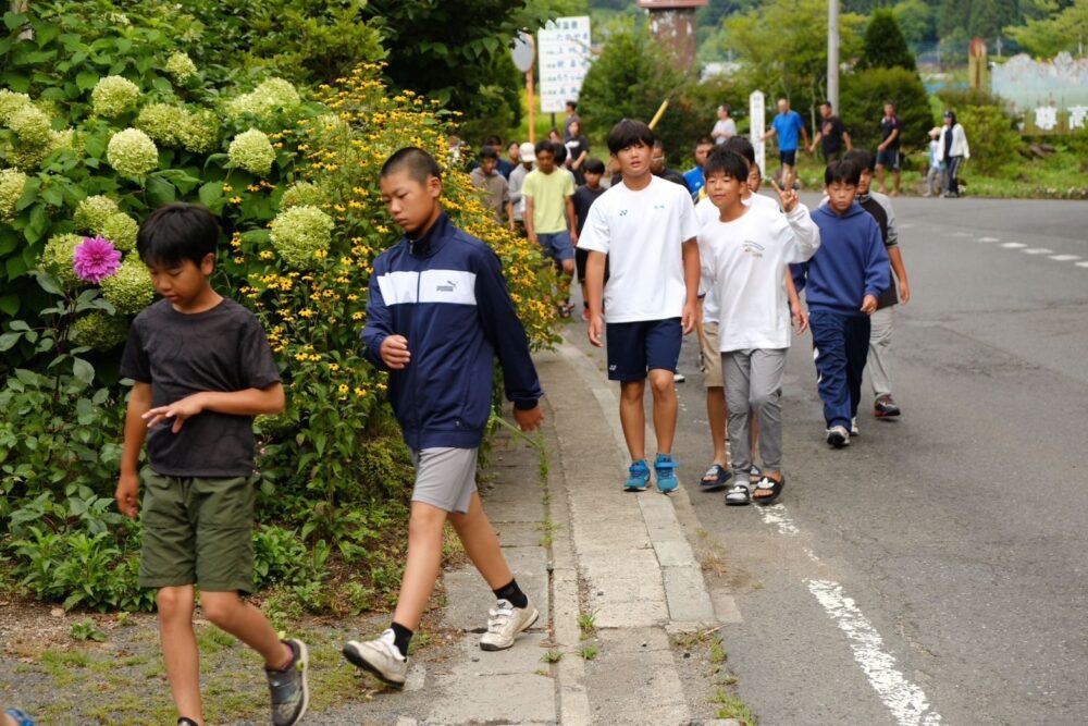 8月11日、12日、13日　合宿