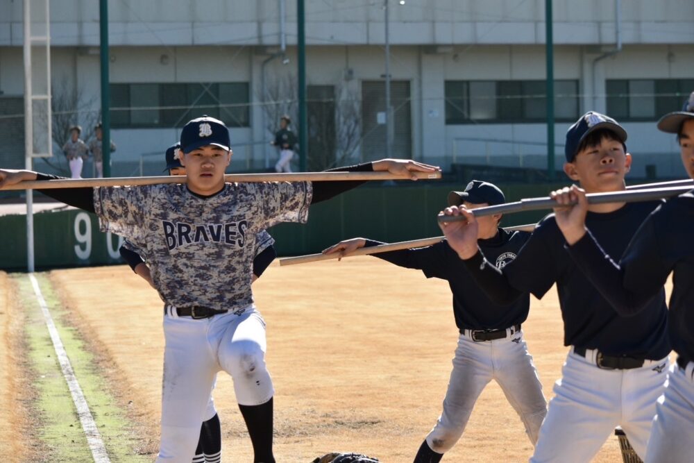 1月5日、6日、8日、冬合宿活動